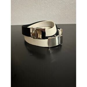 US Navy Canvas Belt Brass Men 33 Military Bundle Service Uniform Hiking Outdoor